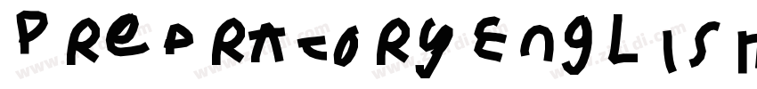Prepratory English字体转换
